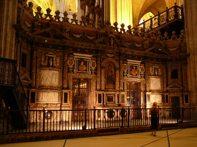 Cathédrale de Séville Le jubé de la Cathédrale