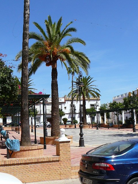 Place centrale de Guillena La même photo de vacances mais dans l'autre sens !!!