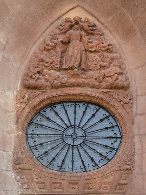 Rosace d'un porche de la Cathédrale de Burgos 