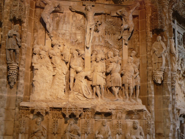 10 Burgos Sculpture dans la Cathédrale de Burgos