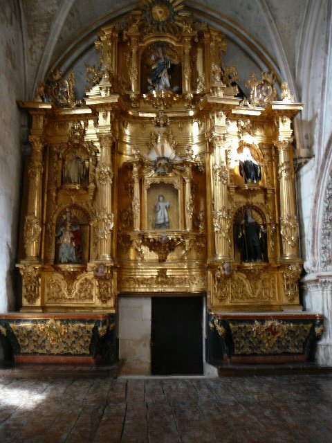 10 Burgos Retable de l'église du Monastère Royal de <i>las Huelgas</i> à Burgos